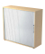Rollladenschrank MONT.V1733S/3/S/RE, abschlie&szlig;bar, 3 OH, ahorn/silber, 120x110x40cm (BxHxT)