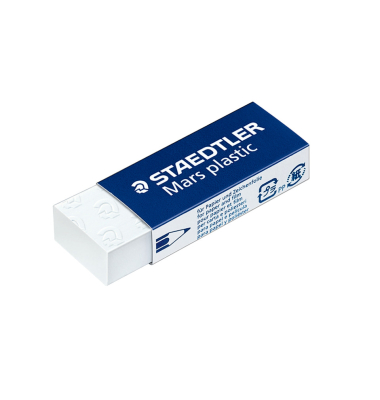 Radierer Mars plastic wei&szlig;