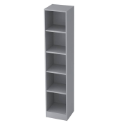 Regal 5OH schmal grau