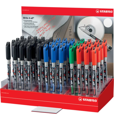 Spezialmarkierstift Write-4All sortiert