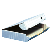 Archivbox Tric 100552038, A3, grau/wei&szlig;, Wellpappe