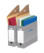 Archivbox Tric 100552039, A4, grau/wei&szlig;, Wellpappe