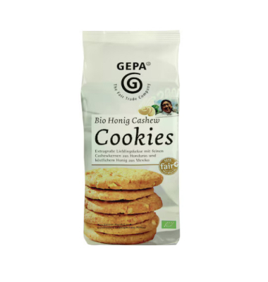 Bio Keks Honig Cashew Cookies, 150g