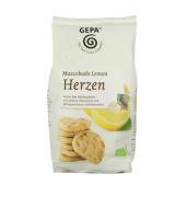 Bio Keks Mascobado Lemon Herzen, 125g