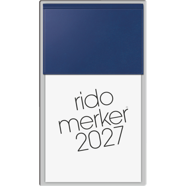 Rido Tagesblock 70-35 003 387, Merker, 1 Tag / 1 Seite, 10,8x20,1cm (HxB), 2027 4003273795426 Rido