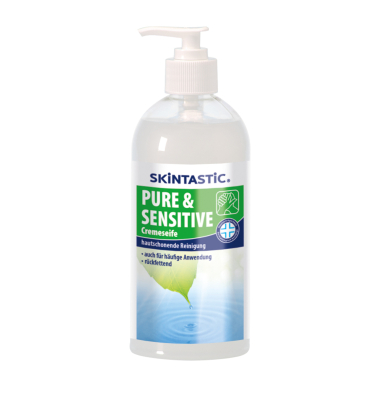 Fl&uuml;ssigseife 100287-500-002 Pure & Sensitive, 500 ml, Pumpflasche