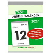 Abrei&szlig;kalender 313-0000, Typ 313, 1 Tag / 1 Seite, 9,9x14,3cm, 2027