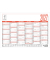 Tafelkalender 907-0000, 907, 6 Monate / 1 Seite, 29,7x21cm (BxH) (A4 quer), 2027