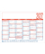 Tafelkalender 908-1315, 6 Monate / 1 Seite, 29x21cm (BxH) (A4 quer), 2027