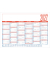 Plakatkalender 908-1315, 6 Monate / 1 Seite, 29x21cm (A4 quer), 2027