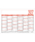 Tafelkalender 904-0000, 904, 6 Monate / 1 Seite,  (A5 quer), 2027