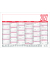 Tafelkalender 904-0000, 904, 6 Monate / 1 Seite, 21x14,8cm (BxH) (A5 quer), 2027
