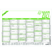Plakatkalender 907-0700, Natura, 6 Monate / 1 Seite, 29,7x21cm (A4 quer), 2027