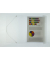Eckspannmappe Elastomap PP K-58190660, A4 transparent farblos Polypropylen (PP), f&uuml;r ca. 150 Blatt  (80 g/m&sup2;), mit 3 Einschlagkl