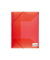 Eckspannmappe Elastomap PP K-58190664, A4 transparent rot Polypropylen (PP), f&uuml;r ca. 150 Blatt  (80 g/m&sup2;), mit 3 Einschlagklappe