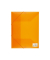 Eckspannmappe Elastomap PP K-58190665, A4 transparent orange Polypropylen (PP), f&uuml;r ca. 150 Blatt  (80 g/m&sup2;), mit 3 Einschlagkla