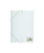 Eckspannmappe Elastomap PP K-58190675, A5 transparent farblos Polypropylen (PP), f&uuml;r ca. 150 Blatt  (80 g/m&sup2;), mit 3 Einschlagla