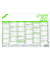 Tafelkalender 904-0700, 904, 6 Monate / 1 Seite, 21x14,8cm (BxH) (A5 quer), 2027