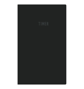 Taschenkalender 520-1020, 520, schwarz, 1 Monat / 2 Seiten, 9,5x16cm (BxH), 2027