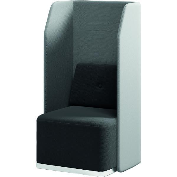 Maul 1804-4-1 Be Soft Einzelsitz mit Rückwand schwarzgrau 8427951002235 Maul