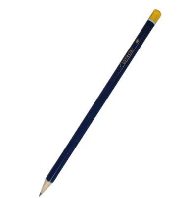 Bleistift, 335655, H&auml;rte HB, blau/gelb
