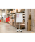Flipchart PRO Deluxe Mobil, FC81, 67x95cm (BxH), hellgrau, mit Rollen, mit 2 Seitenarmen