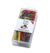 Gummib&auml;nder 69232, X-Band, 80x11mm, farbig sortiert