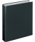 Ringbuch Basic 1153080, A5 4 Ringe 25mm Ring-&Oslash; Polypropylen (PP) schwarz