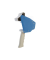 Packbandabroller RD-351147, 50mm x 66m, grau/blau