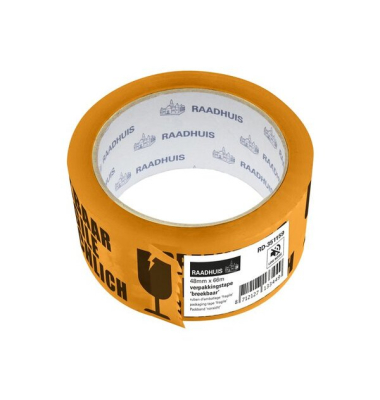 Packb&auml;nder RD-351159, Fragile, 48mm x 66m, mehrfarbig