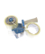 Packbandabroller RD-351147-SET, 48mm x 66m, grau/blau