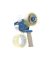 Packbandabroller RD-351147-SET, 48mm x 66m, grau/blau