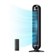 Turmventilator Quiet Tower Fan DR-HTF014 587321 8-stufig schwarz