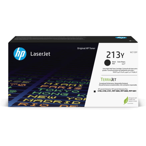 Toner Lasertoner W2130YC (213YC) schwarz ca 18000 Seiten 0196337061453 HP