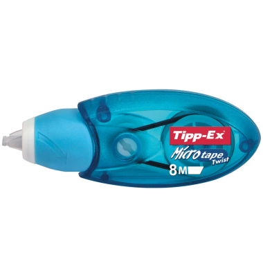 Korrekturroller 8706142 Microtape Twist, wei&szlig;, 5mm x 8m, Einweg