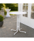 Stehtisch Limburg 110cm (H), &Oslash; 80cm (BxT), rund, wei&szlig; / wei&szlig;