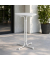 Stehtisch Multiflex 110cm (H), &Oslash; 70cm (BxT), rund, wei&szlig; / wei&szlig;