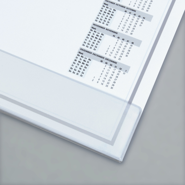 Sigel Schreibunterlage Protect H7366 weiß/grau 59,5x41cm (BxH) 4004360759666 Sigel