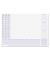 Schreibunterlage Lilac H7355 wei&szlig;/lila 59,5x41cm (BxH)