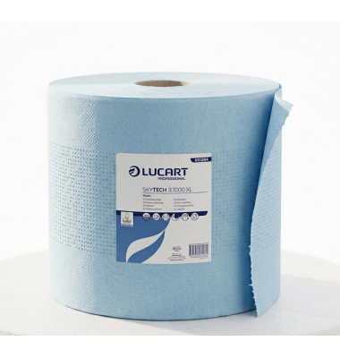 Putzrolle Skytech XL Werkstatt 851284, 1000 T&uuml;cher, 36cm x 360m, blau