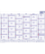 Arbeitstagekalender 21000, 6 Monate / 1 Seite, 30x20cm (A4), 2027