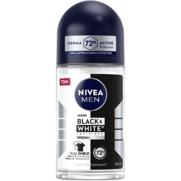 Nivea MEN Deoroller Invisible 50ml 0000042495284 Nivea MEN 50 Milliliter