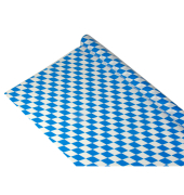 Tischdecke 11197, blau/wei&szlig; / Bayrisch Blau