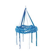 Dekokranz 75cm bayrisch blau