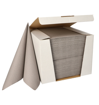 Servietten ROYAL Collection 88556, grau, 40x40cm (BxL)