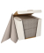 Servietten ROYAL Collection 88556, grau / Uni, 3-lagig, 40x40cm