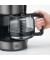 Kaffeemaschine Type KA 9340, dark inox/schwarz/edelstahl, 1000 Watt