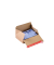 Faltschachtel ColomPac CP151.328.020 braun, innen 34x23,9x6,4cm, Wellpappe 1-wellig