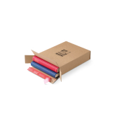 Versandkarton Kurierpaket CP065.89 braun, innen 32,3x24,4x6,9cm (BxHxT), Kraftliner Wellpappe