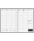 Buchkalender 1078160907, 781, schwarz, 1 Woche / 2 Seiten, 21x29,7cm (A4), 2027